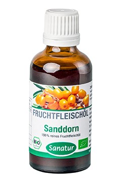 Sanddorn <br /> BIO, 50 ml Fruchtfleischöl