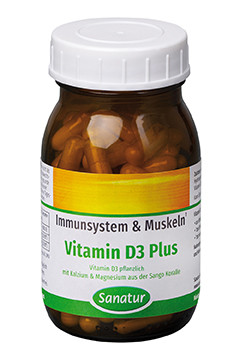 Vitamin D3 Plus <br /> 90 Kapseln (67 g)