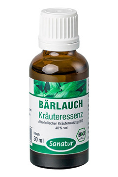 Bärlauch <br /> Kräuteressenz, BIO<br /> Alkoholischer Kräuterauszug (30 ml)