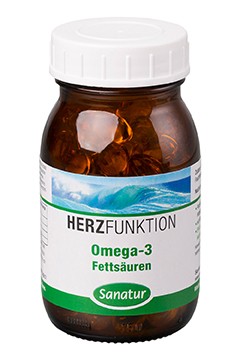 Omega-3 Fettsäuren <br />Fischöl <br /> 120 Kapseln (85 g)