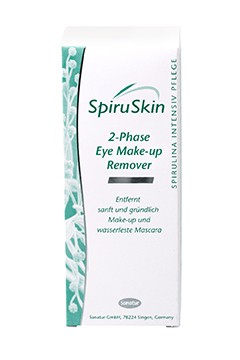 SpiruSkin  <br /> 2-Phase Eye Make-up Remover <br />150 ml Flasche