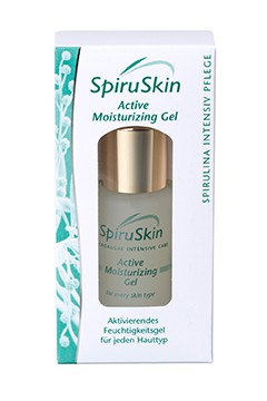 SpiruSkin  <br /> Active Moisturizing Gel <br />30 ml Pumpflasche