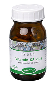 Vitamin K2 Plus <br /> 90 Kapseln (27 g)
