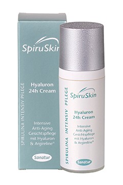 SpiruSkin Hyaluron <br /> 24h Cream<br />50 ml Pumpflasche
