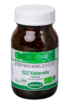 BioChlorella <br />Naturland<br /> ca. 500 Tabletten = 200 g