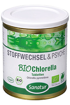 BioChlorella <br />Naturland<br /> ca. 1000 Tabletten = 400 g