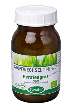 Gerstengras <br /> BIO, 90 g Pulver