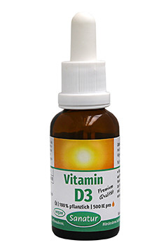 Vitamin D3 Öl<br /> 100% pflanzlich <br /> 30 ml<br />Sonderpreis - kurzes MHD