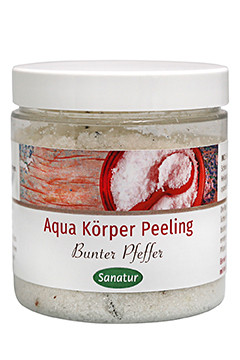 Aqua Körper Peeling <br />Bunter Pfeffer<br />250 g