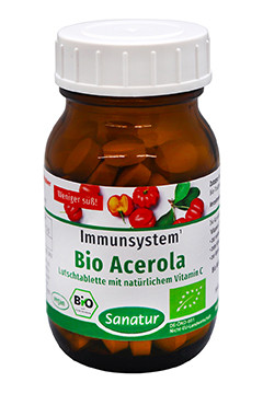NEU BioAcerola <br /> BIO, 90 Tabletten (54 g)