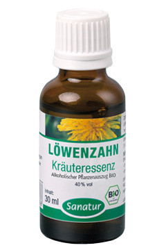 Löwenzahn <br /> Herbal Essence, BIO<br /> Alcoholic plant extract, organic (30 ml)