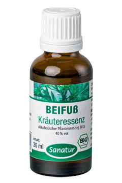 Beifuß <br /> Kräuteressenz, BIO<br /> Alkoholischer Pflanzenauszug (30 ml)