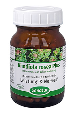 Rhodiola rosea Plus <br /> 180 Kapseln (105 g)