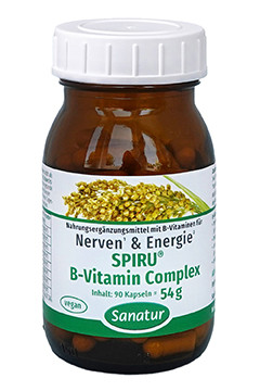 SPIRU® B-Vitamin Complex <br /> 90 Kapseln (54 g)