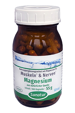 Magnesium <br /> 100 capsules (55 g)