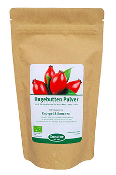 Hagebutten Pulver <br /> BIO, 800 g Hagebutten Pulver <br /> BIO, 800 g