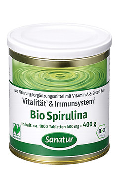 BioSpirulina<br />Naturland<br /> approx. 1000 tablets = 400 g