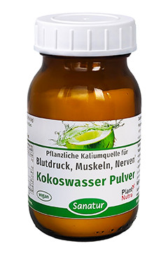 Kokoswasser Pulver <br /> 180 g Pulver