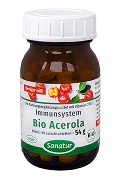BioAcerola <br /> ORGANIC, 90 lozenges (54 g)